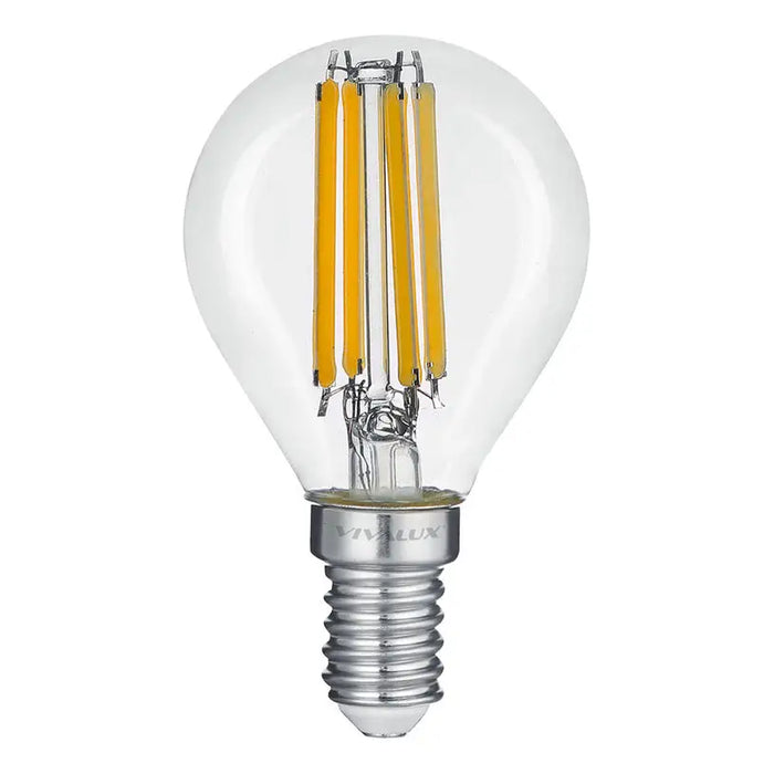 LED BULB E14 7W 230V 4000K 960LM FILAMENT VIVALUX FLICK LED PREMIUM - Декоративни крушки<<<Електрически