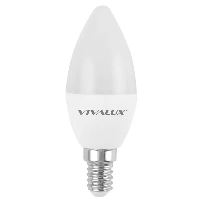 LED BULB E14 8W 806LM CANDLE 3000K VIVALUX - Led крушки<<<Електрически крушки<<<Осветление<<<Praktiker&&&LED