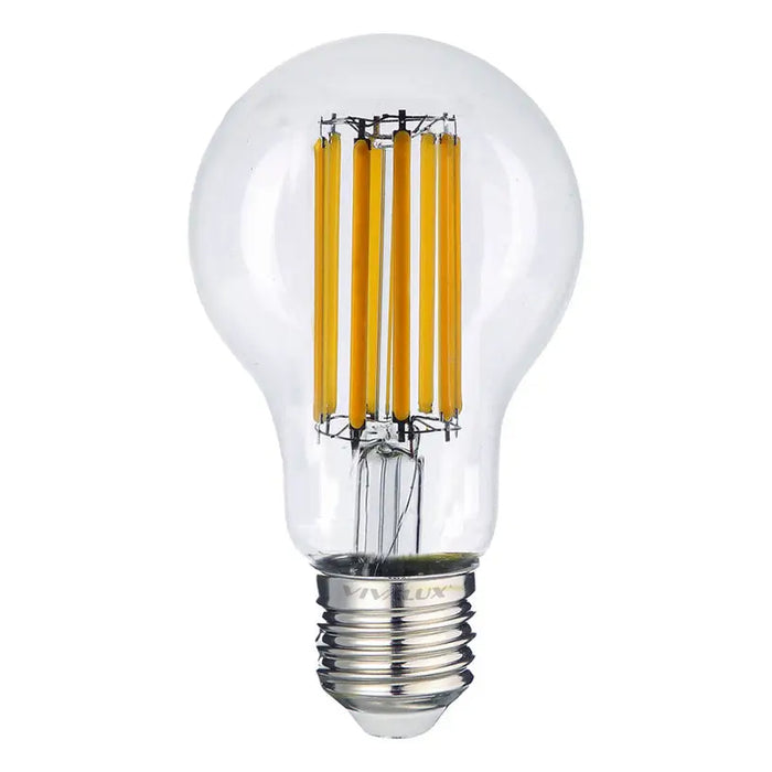 LED BULB E27 14W 230V 4000K 2000LM FILAMENT VIVALUX FLICK LED PREMIUM - Декоративни крушки<<<Електрически
