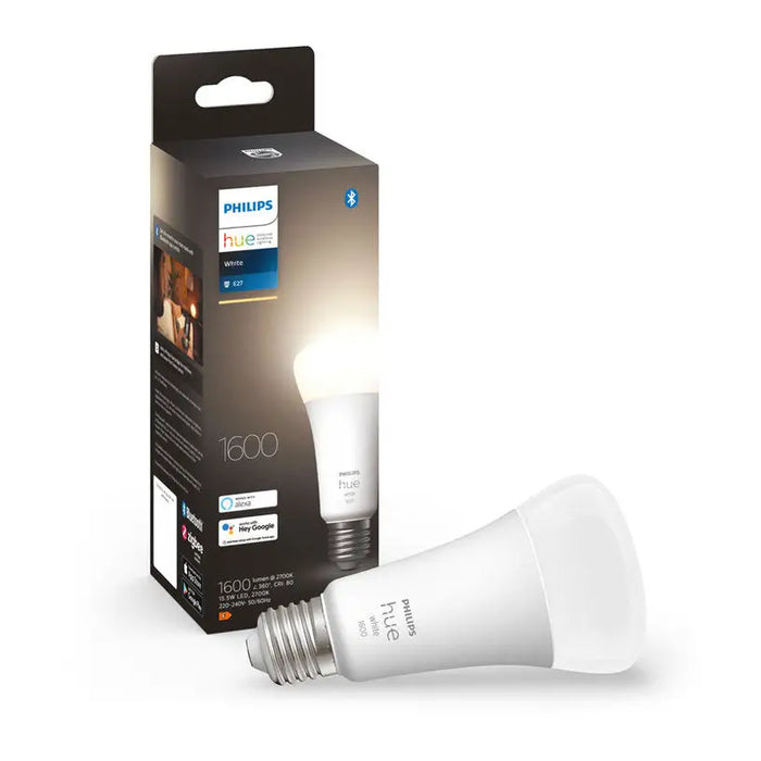 LED BULB E27 15W 2700K PHILIPS HUE - Осветление<<<Смарт хоум<<<Електроматериали<<<Praktiker&&&Осветление<<<Смарт