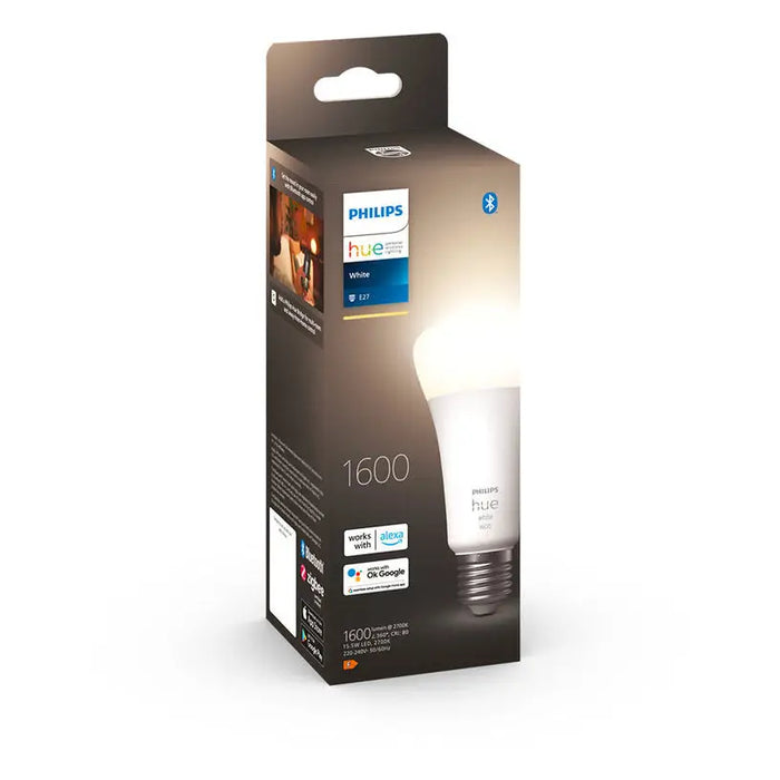 LED BULB E27 15W 2700K PHILIPS HUE - Осветление<<<Смарт хоум<<<Електроматериали<<<Praktiker&&&Осветление<<<Смарт