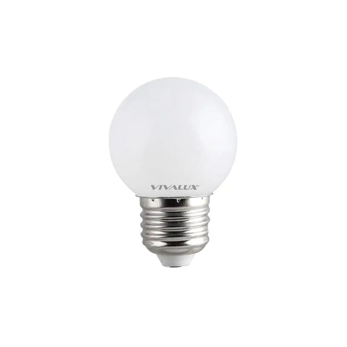 LED BULB E27 1W 70LM 6400K BALL VIVALUX COLORS - Led крушки<<<Електрически крушки<<<Осветление<<<Praktiker&&&LED