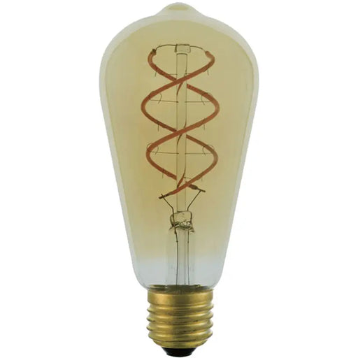 LED BULB E27 4W 2200K ST64 FILAMENT VINTAGE VITO LEDISONE - Декоративни крушки<<<Електрически