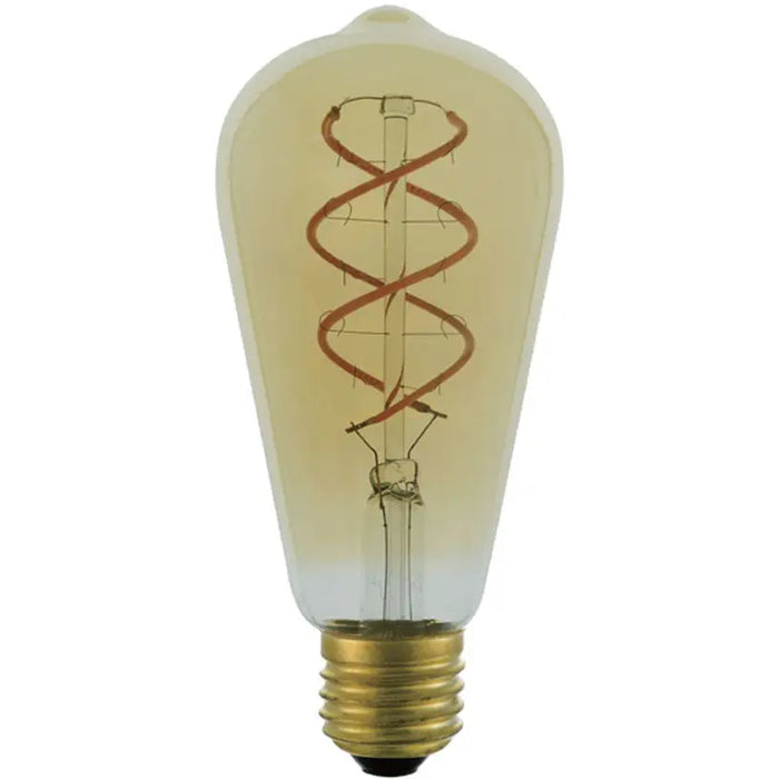 LED BULB E27 4W 2200K ST64 FILAMENT VINTAGE VITO LEDISONE - Декоративни крушки<<<Електрически