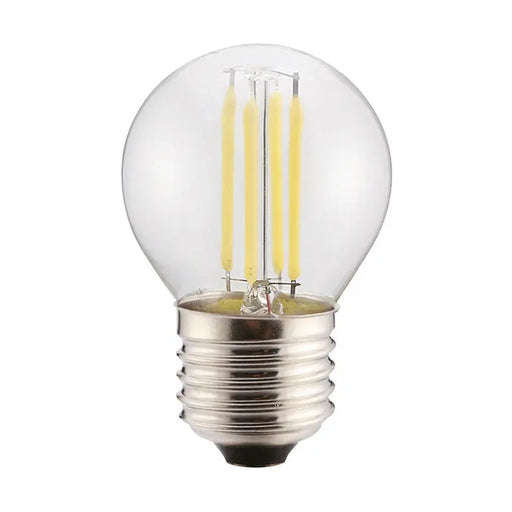 LED BULB E27 6W 2700K 627LM FILAMENT BALL VITO - Декоративни крушки<<<Електрически крушки<<<Осветление<<<Praktiker