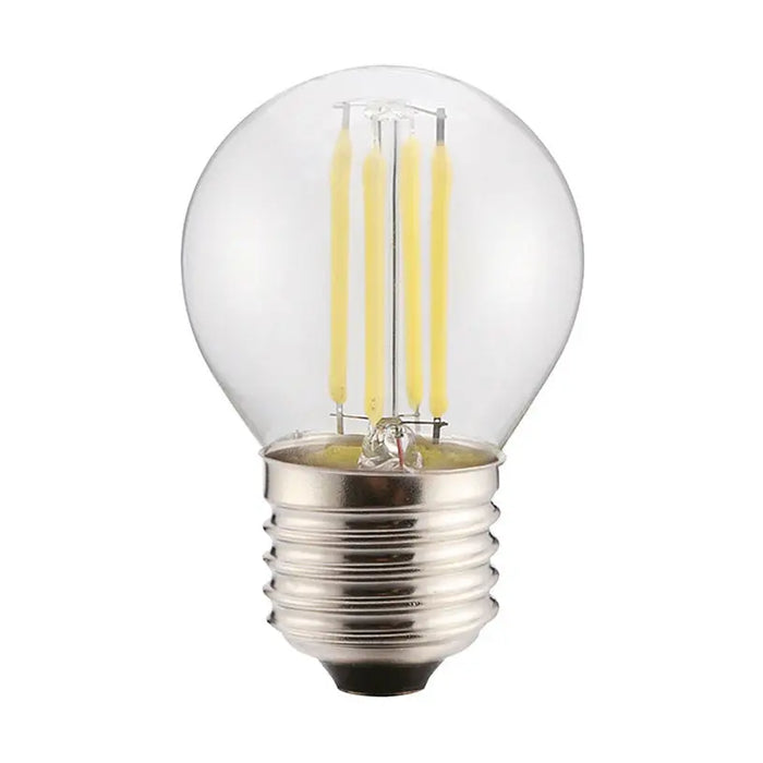 LED BULB E27 6W 2700K 627LM FILAMENT BALL VITO - Декоративни крушки<<<Електрически крушки<<<Осветление<<<Praktiker
