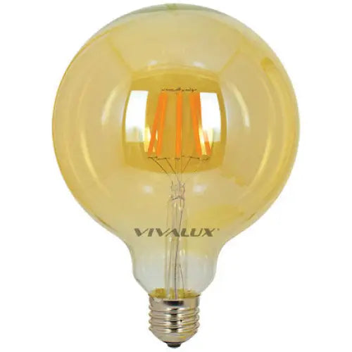 LED BULB E27 6W 590LM 2700K FIL.GFV125 VIVALUX - Декоративни крушки<<<Електрически