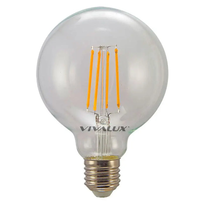 LED BULB E27 8W 806LM 3000K G95 VIVALUX - Декоративни крушки<<<Електрически крушки<<<Осветление<<<Praktiker&&&LED