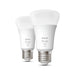 LED BULB E27 9.5W 2700K 2 PHILIPS HUE - Осветление<<<Смарт хоум<<<Електроматериали<<<Praktiker&&&Осветление<<<Смарт