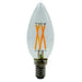 LED BULB FILAMENT E14 4W 2700K CANDLE VITO - Декоративни крушки<<<Електрически крушки<<<Осветление<<<Praktiker