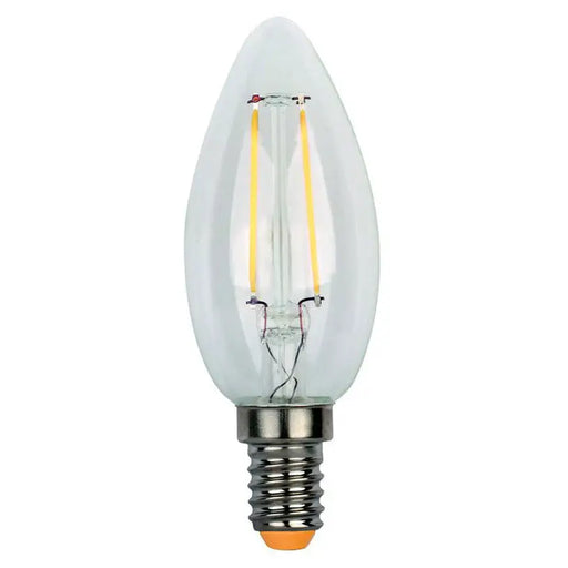 LED BULB FILAMENT E14 6W 2700K 576LM CANDLE DIMMABLE VITO - Декоративни крушки<<<Електрически