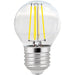 LED BULB FILAMENT E14 6W 2700K 582LM BALL DIMMABLE VITO - Декоративни крушки<<<Електрически