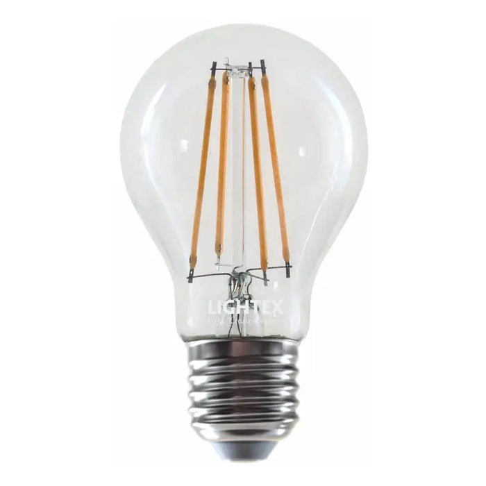 LED BULB FILAMENT E27 8W A60 3000K 1055LM LIGHTEX CL - Декоративни крушки<<<Електрически крушки<<<Осветление<<<Praktiker