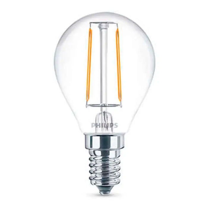 LED BULB FILAMENT PHILIPS E14 2W 250LM 2700K BALL - Декоративни крушки<<<Електрически
