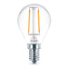 LED BULB FILAMENT PHILIPS E14 2W 250LM 2700K BALL - Декоративни крушки<<<Електрически