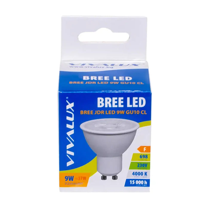 LED BULB GU10 9W 4000K VIVALUX - Led крушки<<<Електрически крушки<<<Осветление<<<Praktiker
