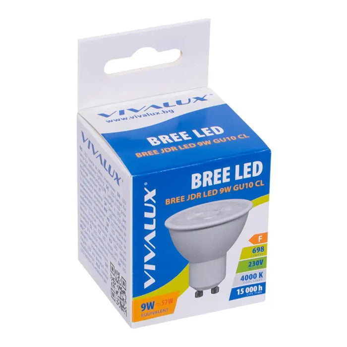 LED BULB GU10 9W 4000K VIVALUX - Led крушки<<<Електрически крушки<<<Осветление<<<Praktiker