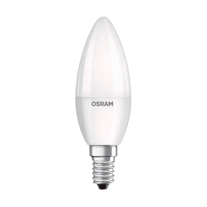 LED BULB OSRAM E14 5.7W 2700K 470LM CANDLE - Led крушки<<<Електрически крушки<<<Осветление<<<Praktiker&&&Крушки<<<Дом и