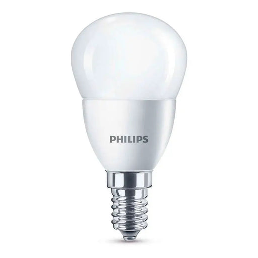LED BULB PHILIPS E14 5.5W 2700K 470LM BALL - Led крушки<<<Електрически крушки<<<Осветление<<<Praktiker&&&LED