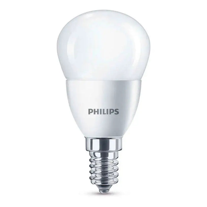 LED BULB PHILIPS E14 5.5W 2700K 470LM BALL - Led крушки<<<Електрически крушки<<<Осветление<<<Praktiker&&&LED