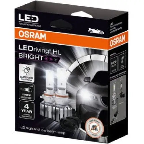 LED Bulb (Set of 2) H10/HB3/HIR1 12V 19W P20D/PY20D non-road legal LEDriving HL BRIGHT - Car