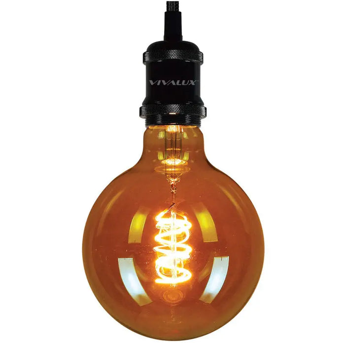 LED BULB VINTAGE E27 4W 2200K 300LM GFD125 DIMMABLE VIVALUX - Декоративни крушки<<<Електрически