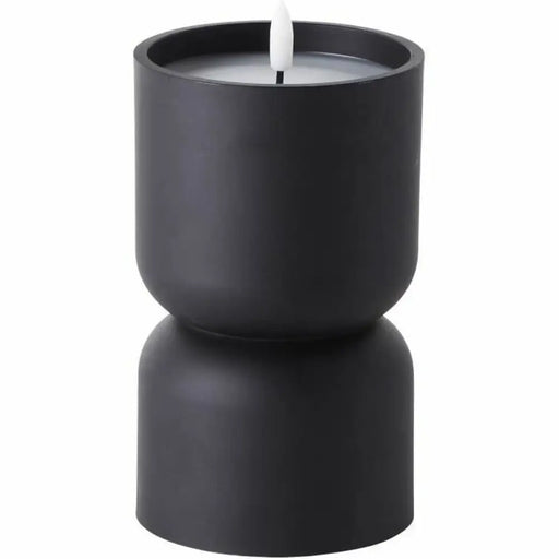 LED Candle Brilliant Black 3 W 18 x 9,8 cm Plastic - Декорация и Осветление<<<Дом Градина<<<BigBuy&&&LED