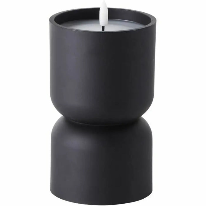 LED Candle Brilliant Black 3 W 18 x 9,8 cm Plastic - Декорация и Осветление<<<Дом Градина<<<BigBuy&&&LED
