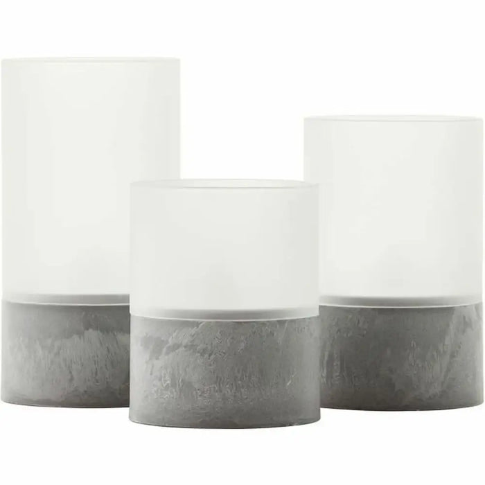 LED Candle Brilliant Grey Plastic - Декорация и Осветление<<<Дом Градина<<<BigBuy&&&Електрически Крушки<<<Декорация и