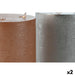 LED Candle DKD Home Decor Golden Silver 15 x 15 x 20 cm (AA) (2 Units) - Декорация и Осветление<<<Дом