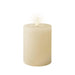 LED Candle Lumineo Beige Cream Ø 7 x 11,2 cm (AAA) - Декорация и Осветление<<<Дом Градина<<<BigBuy&&&LED