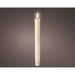 LED Candle Lumineo Beige Ø 2,2 x 24,5 cm (AAA) - Декорация и Осветление<<<Дом Градина<<<BigBuy&&&LED