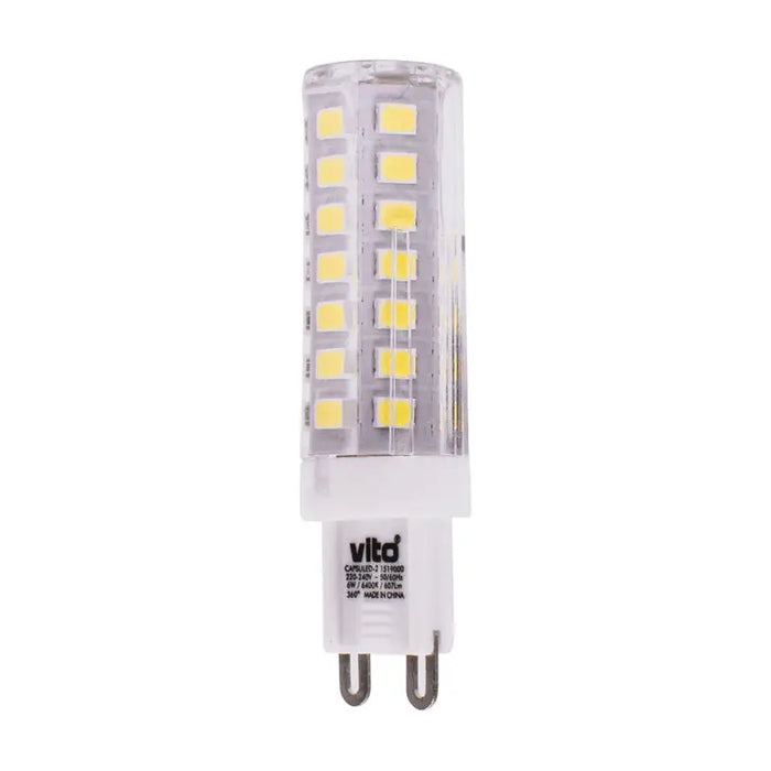 LED CAPSULE G9 6W 6400K 607LM VITO - Led крушки<<<Електрически крушки<<<Осветление<<<Praktiker