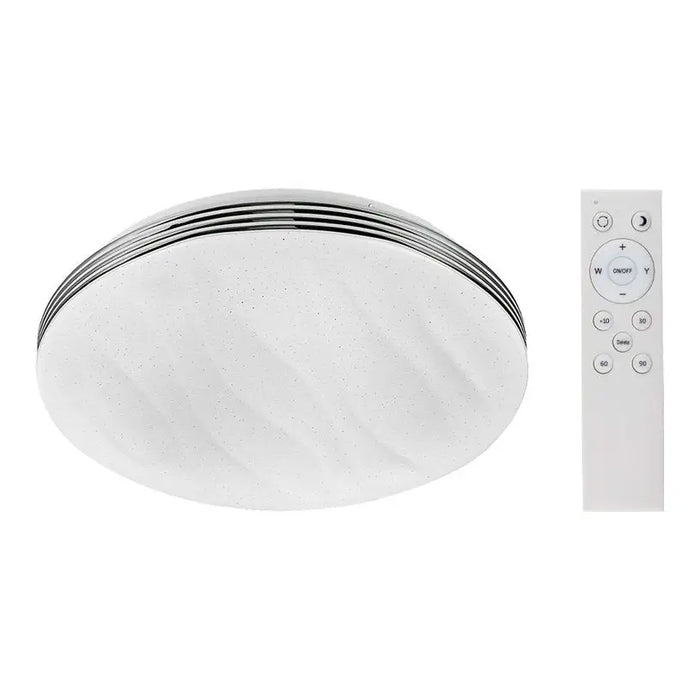 LED CEILING 40W STAR EFFECT 40CM 2800LM 3000-6400K V-TAC - LED плафони<<<Вътрешно осветление<<<Мебели и