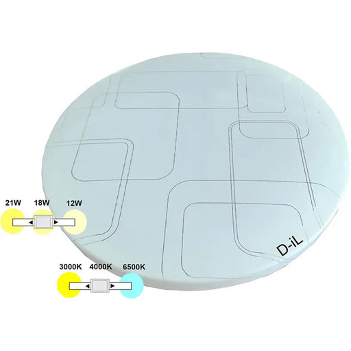 LED CEILING LAMP 12W 18W 21W WITH D-IL GABIO KEY - LED плафони<<<Вътрешно осветление<<<Осветление<<<Praktiker&&&LED