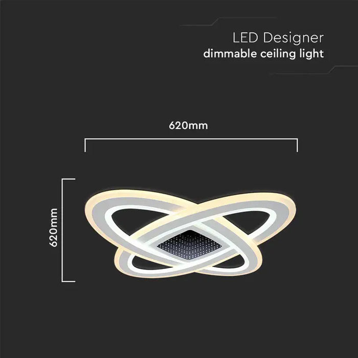LED CEILING LAMP 130W 3000-6500K 50CM DIMMABLE V-TAC - LED плафони<<<Вътрешно осветление<<<Осветление<<<Praktiker