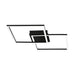 LED CEILING LAMP 28W 3000LM BLACK EGLO PALMAVES 1 - LED плафони<<<Вътрешно осветление<<<Осветление<<<Praktiker