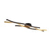 LED CEILING LAMP 35W 2300-3000-4000K 4300LM BLACK TRIO BLAZE - LED плафони<<<Вътрешно