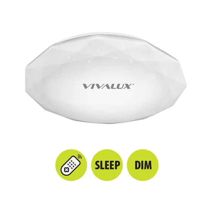LED CEILING LAMP 36W Ф39.5 3000-6400K 2880LM DIMMABLE VIVALUX JEWEL - LED плафони<<<Вътрешно
