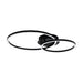 LED CEILING LAMP 6X2W 6X1.6W 2850LM 3000K BLACK/WHITE EGLO PALMAVES 2 - LED плафони<<<Вътрешно