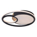 LED CEILING LAMP 81W 3000-6000K 48CM BLACK RABALUX LEOLA - LED плафони<<<Вътрешно осветление<<<Осветление<<<Praktiker