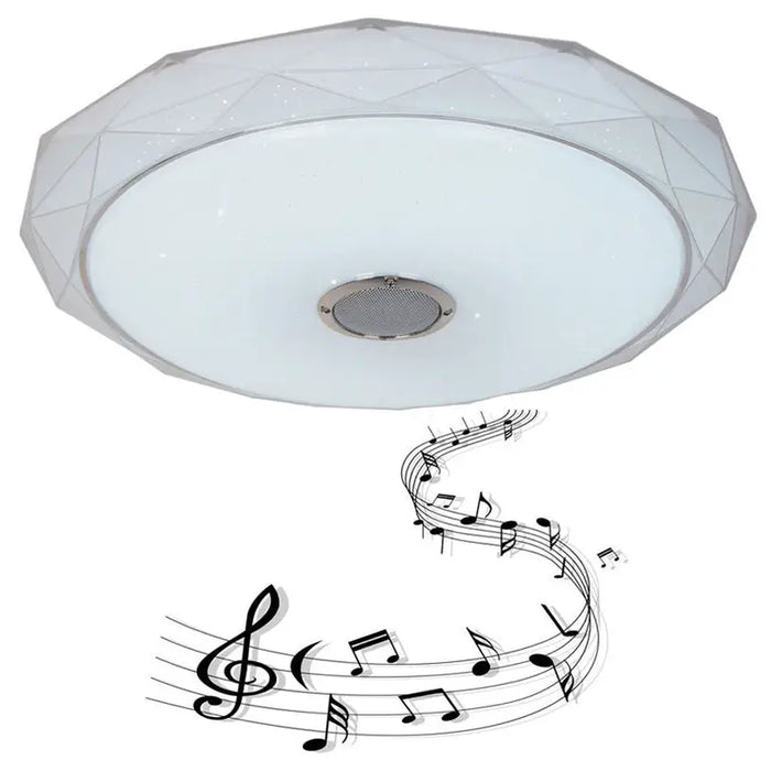 LED CEILING LIGHT 48W F42 3800LM 3000-6500K RGB MUSIC D-IL - LED плафони<<<Вътрешно