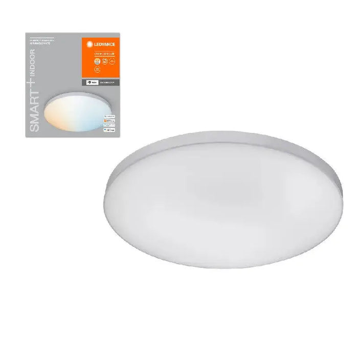 LED CEILING SMART + PLANON FRAMELESS ROUND WIFI TW 450mm 2700lm SMART LEDVANCE - Диодни тела за бита<<<Източници на