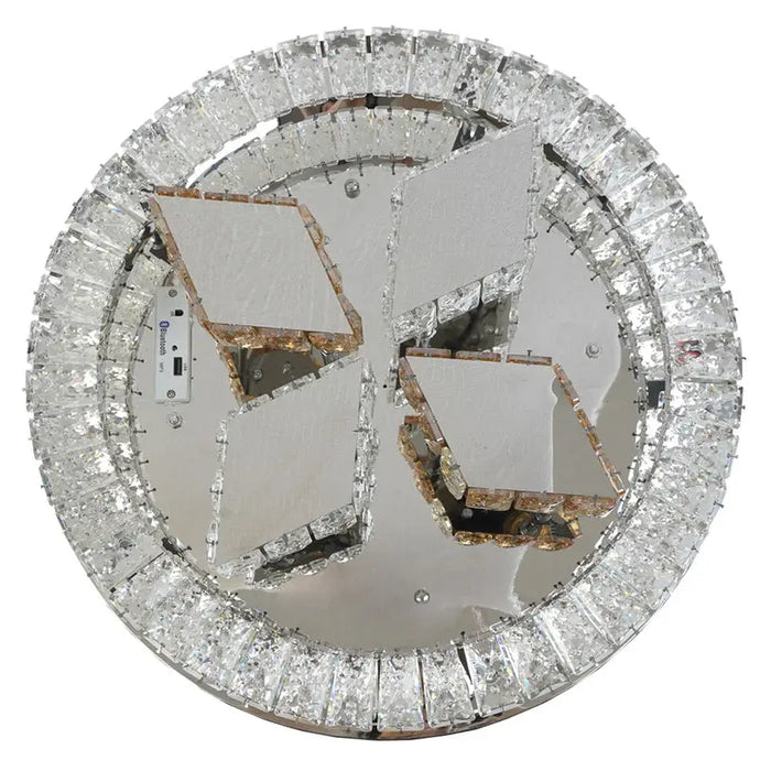 LED CHANDELIER 53W Ф500 3000-6500K 4770LM 4XE14 LIGHTEX OMAN - Полилеи<<<Вътрешно осветление<<<Мебели и