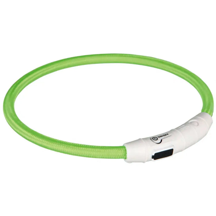 LED Collar for Pets Trixie Green L/XL - Домашни Животни<<<Дом Градина<<<BigBuy&&&Пътуване и разходки<<<Домашни