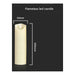 LED DECORATIVE CANDLE ON BATTERIES 20CM V-TAC - Детски лампи<<<Вътрешно осветление<<<Осветление<<<Praktiker&&&Детски