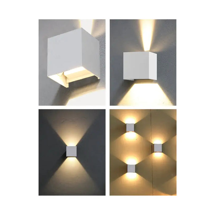 LED FACADE FIXTURE 2X3W 3000-4000-6400K IP65 VIVALUX STARK - Осветление за релсов монтаж<<<Вътрешно