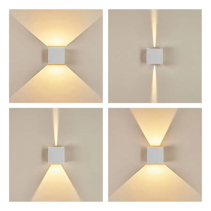 LED FACADE FIXTURE 2X3W 3000-4000-6400K IP65 VIVALUX STARK - Осветление за релсов монтаж<<<Вътрешно