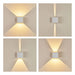 LED FACADE FIXTURE 2X3W 3000-4000-6400K IP65 VIVALUX STARK - Осветление за релсов монтаж<<<Вътрешно