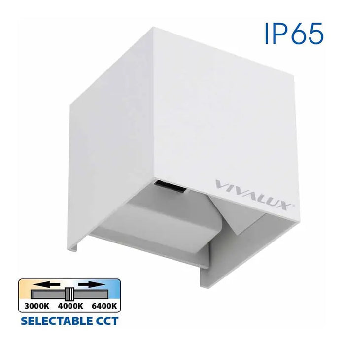 LED FACADE FIXTURE 2X3W 3000-4000-6400K IP65 VIVALUX STARK - Осветление за релсов монтаж<<<Вътрешно